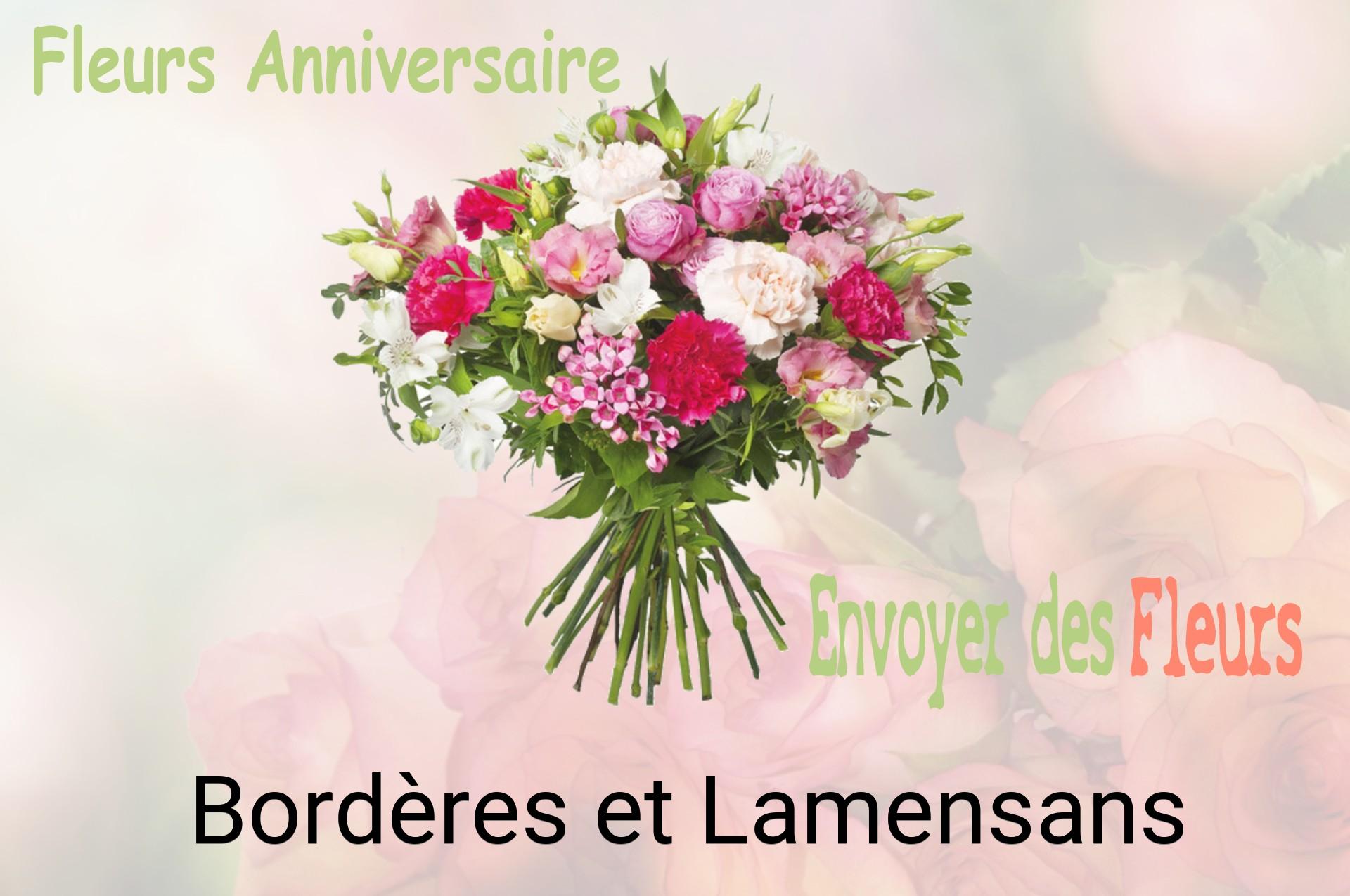 Bouquet de fleurs d’anniversaire livré à Bordères-et-Lamensans