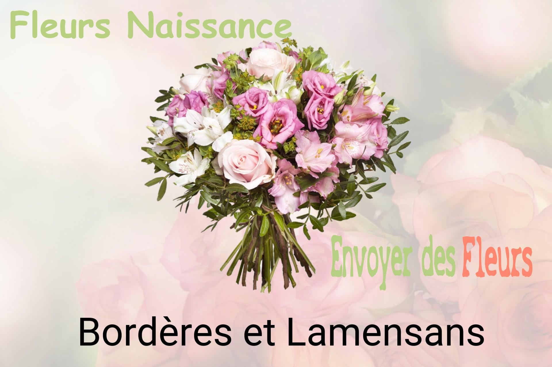 Bouquet de fleurs de naissance livré à Bordères-et-Lamensans